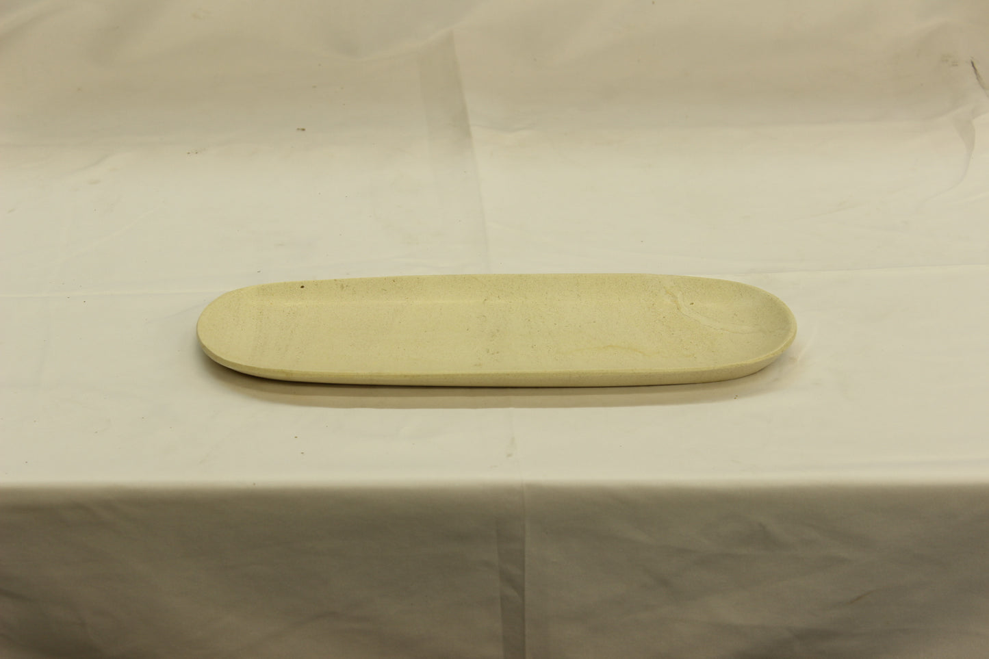 Beige Marble Food & Decor Tray