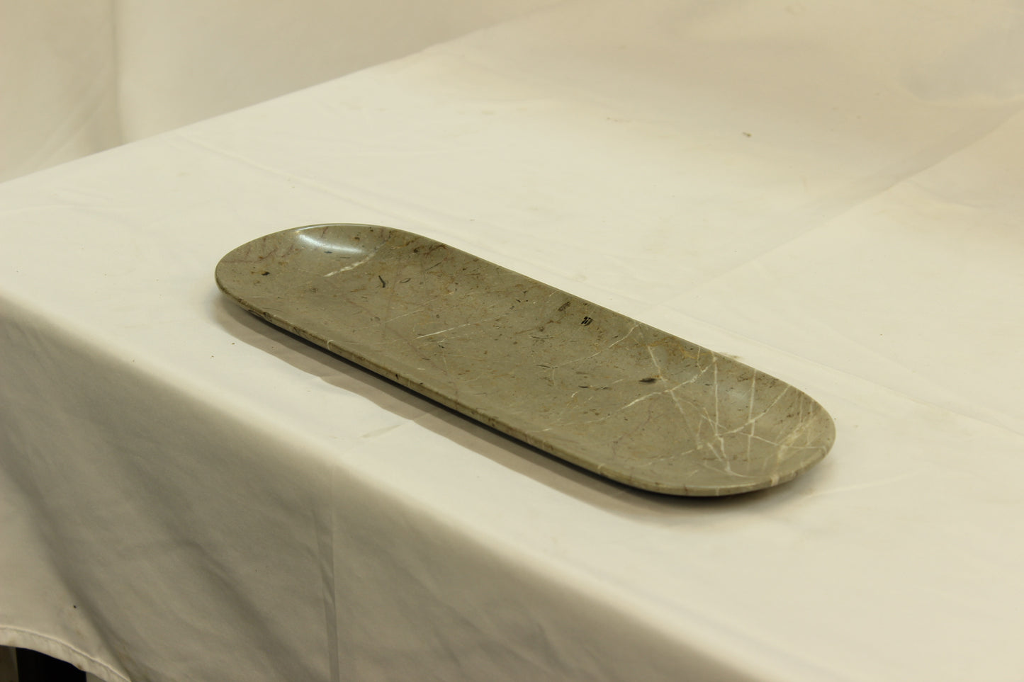 Gray Marble Food/Decorative Tray