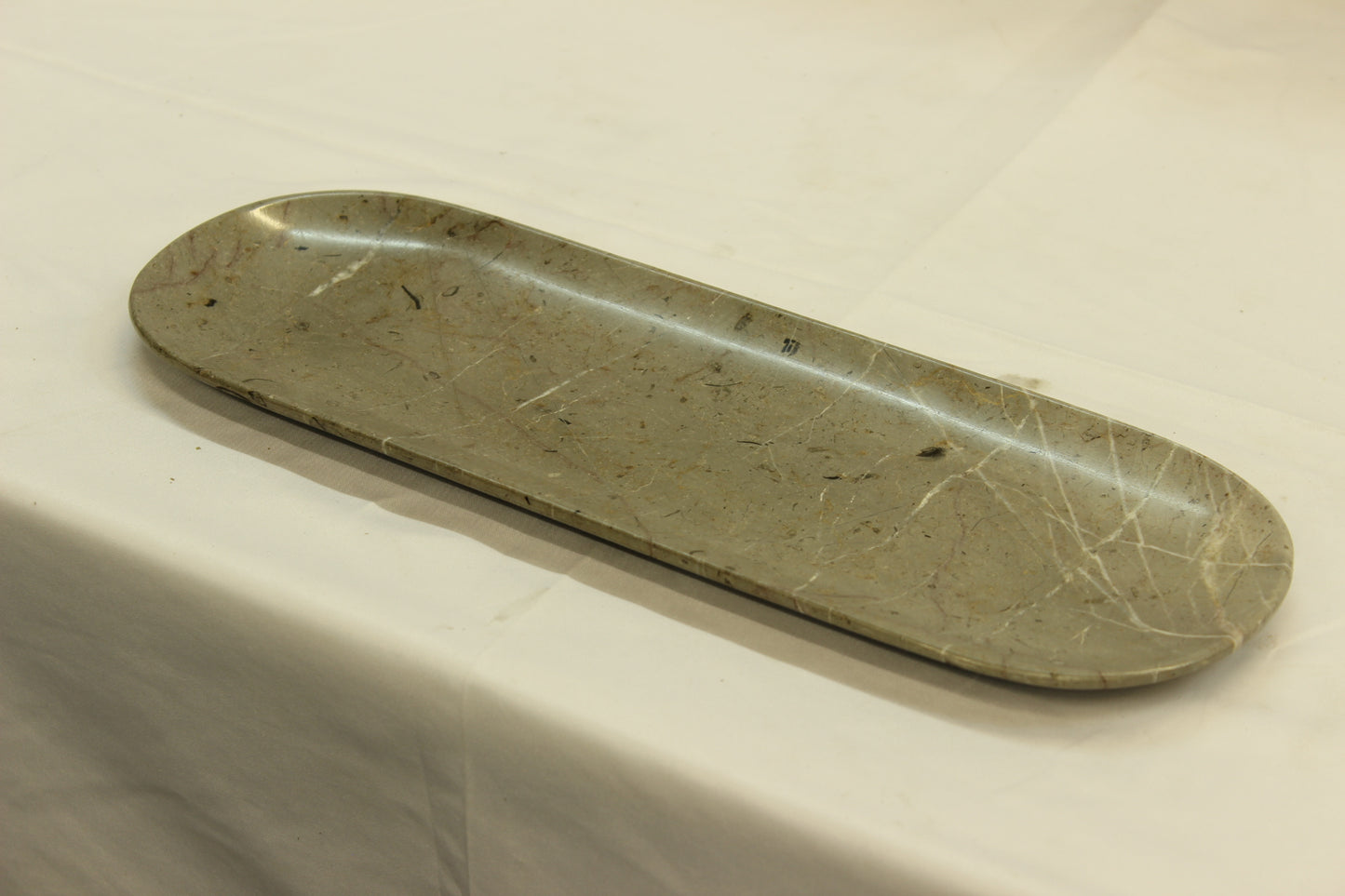 Gray Marble Food/Decorative Tray