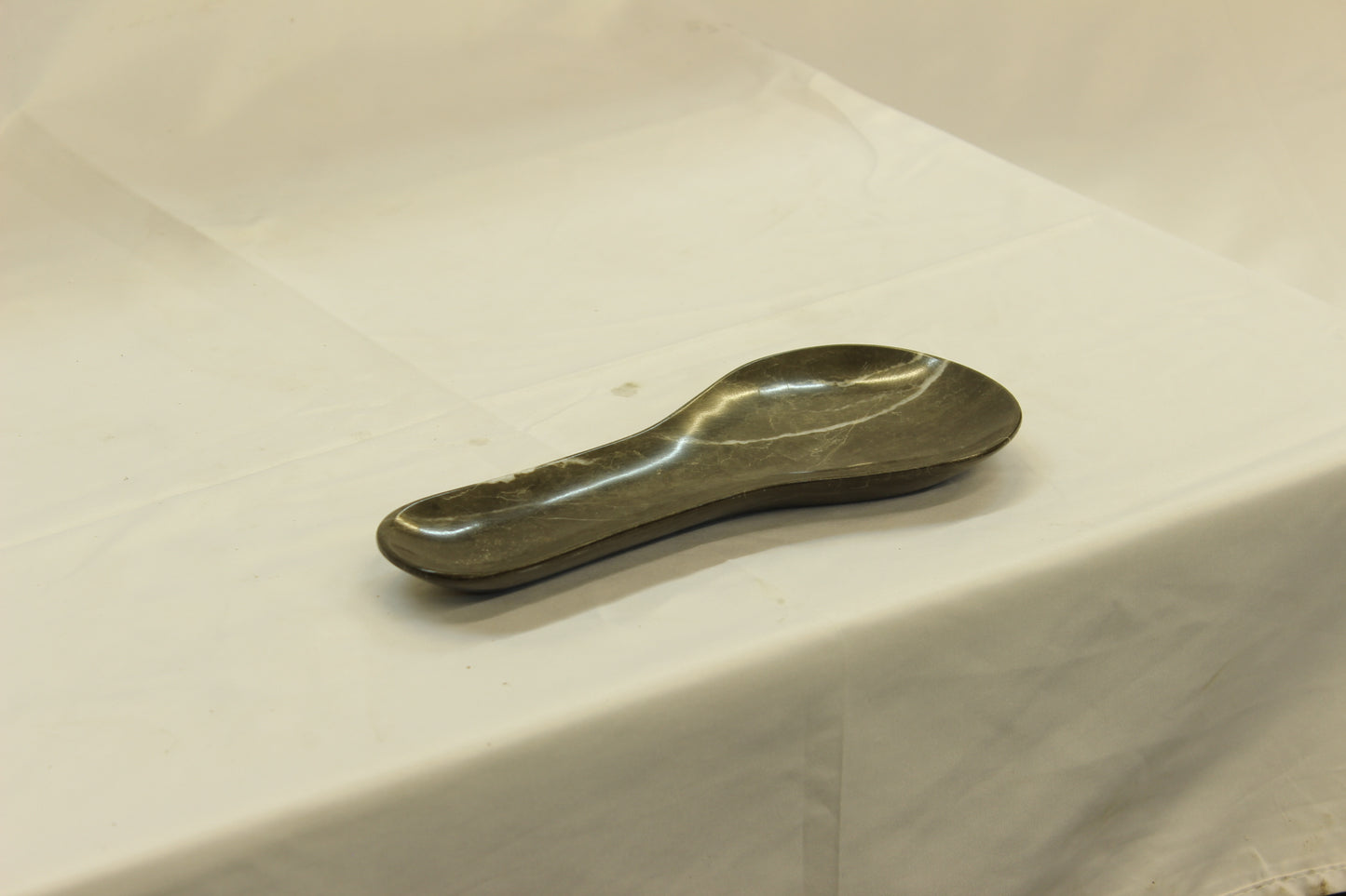 Grey & White Marble Spoonrest