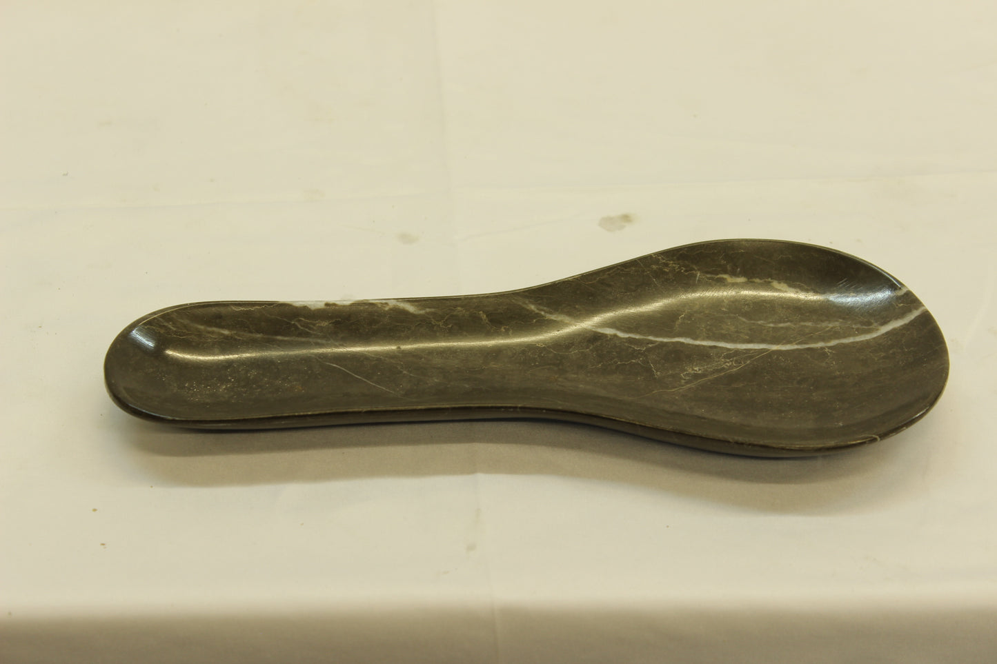 Grey & White Marble Spoonrest