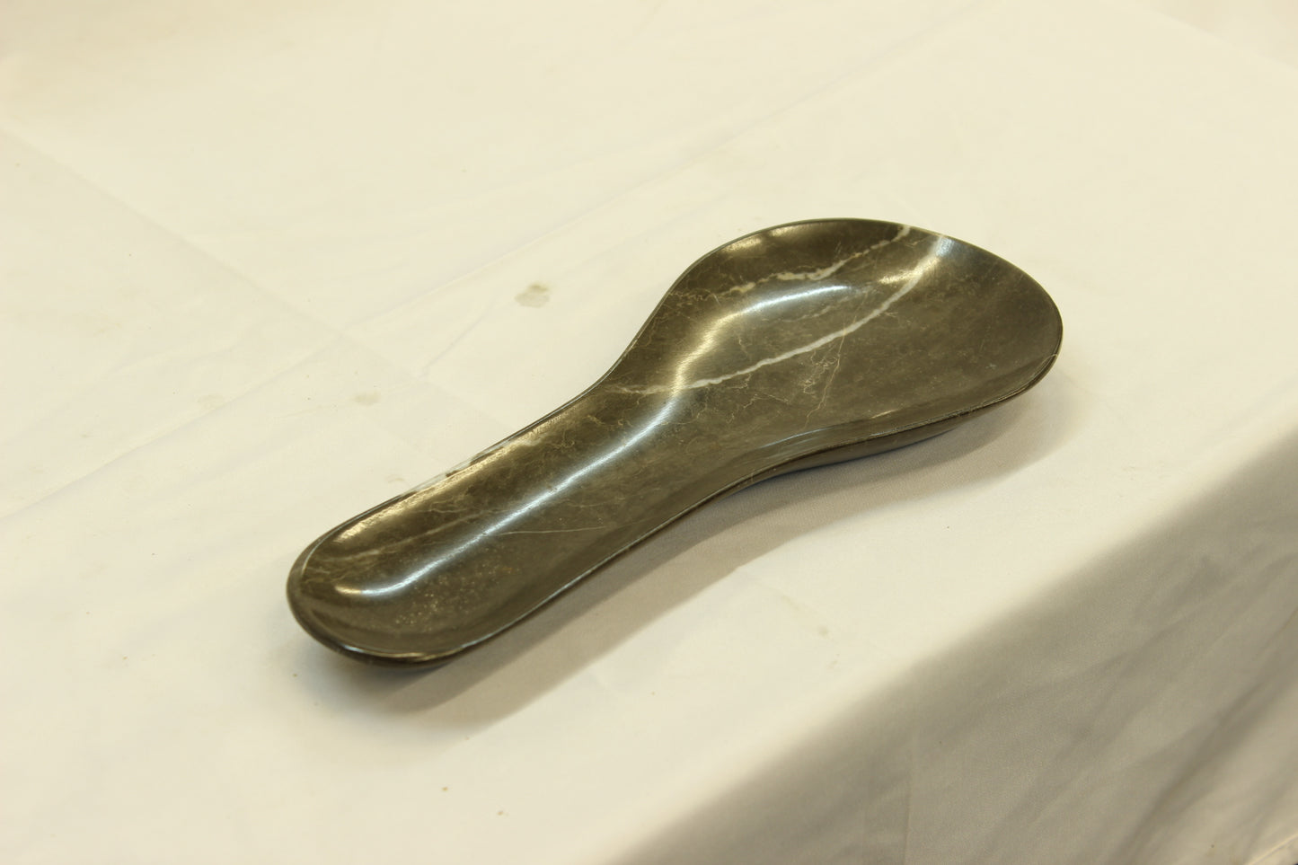Grey & White Marble Spoonrest