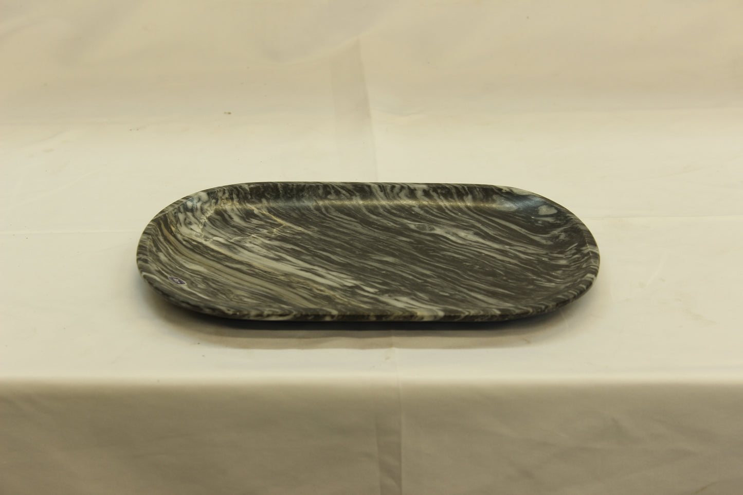 Gray Marble Food/Decorative Tray