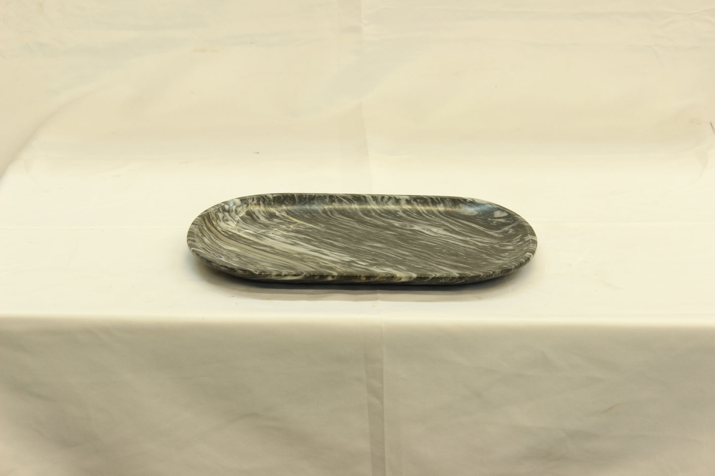 Gray Marble Food/Decorative Tray