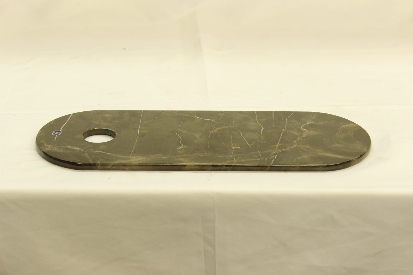 Gray Marble Oval Cutting Board