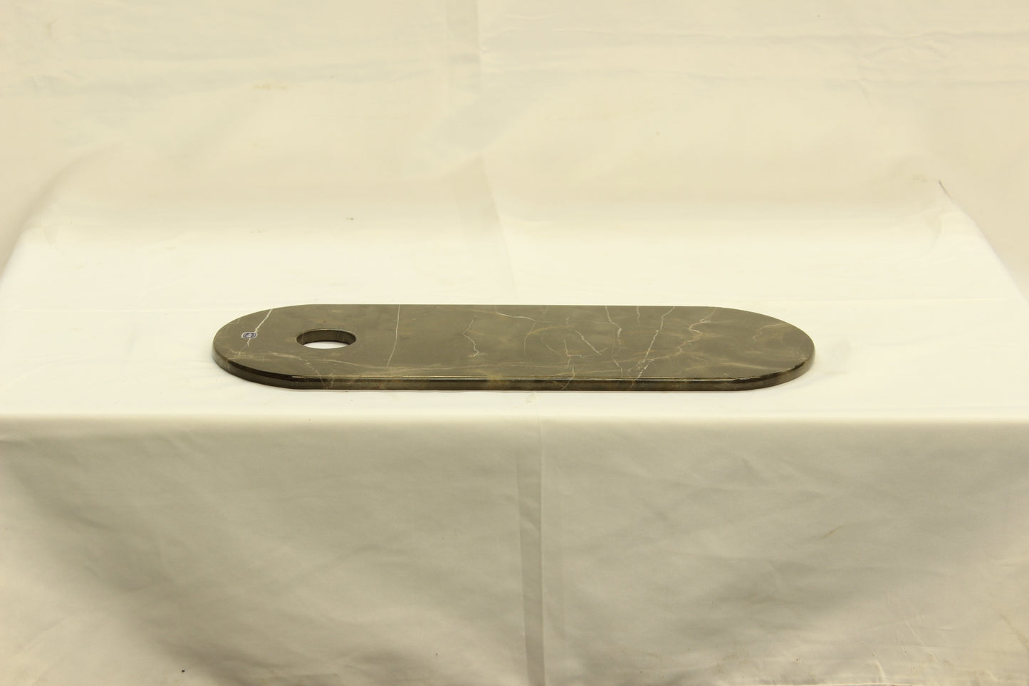 Gray Marble Oval Cutting Board