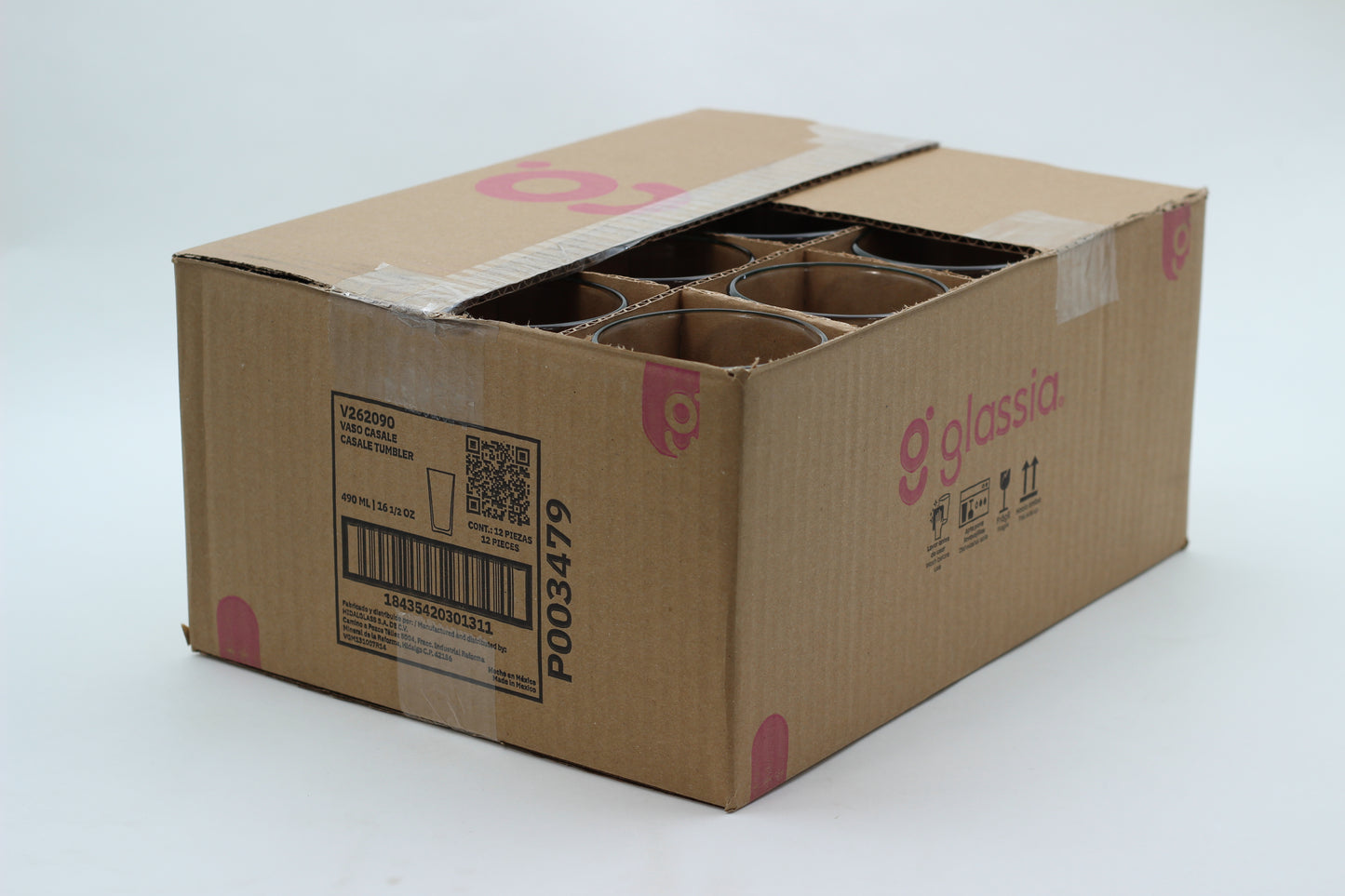 Vaso Refresco Casale 17oz Cooler Tumbler – Case of 12