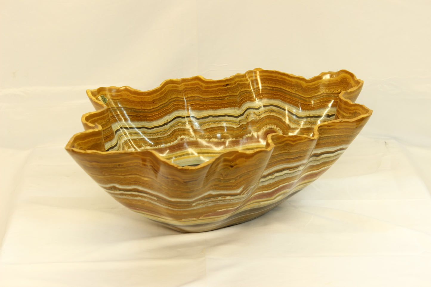Orange Galaxy Onyx Centerpiece