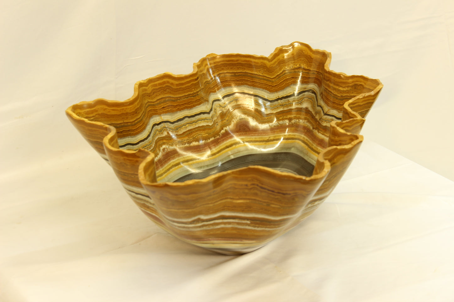 Orange Galaxy Onyx Centerpiece