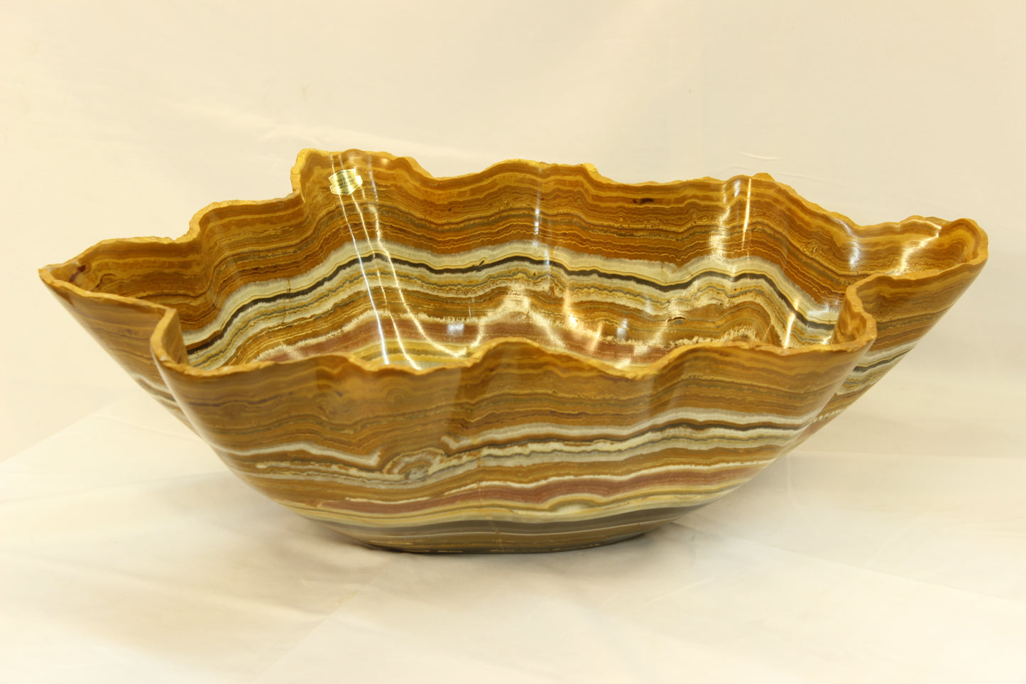 Orange Galaxy Onyx Centerpiece