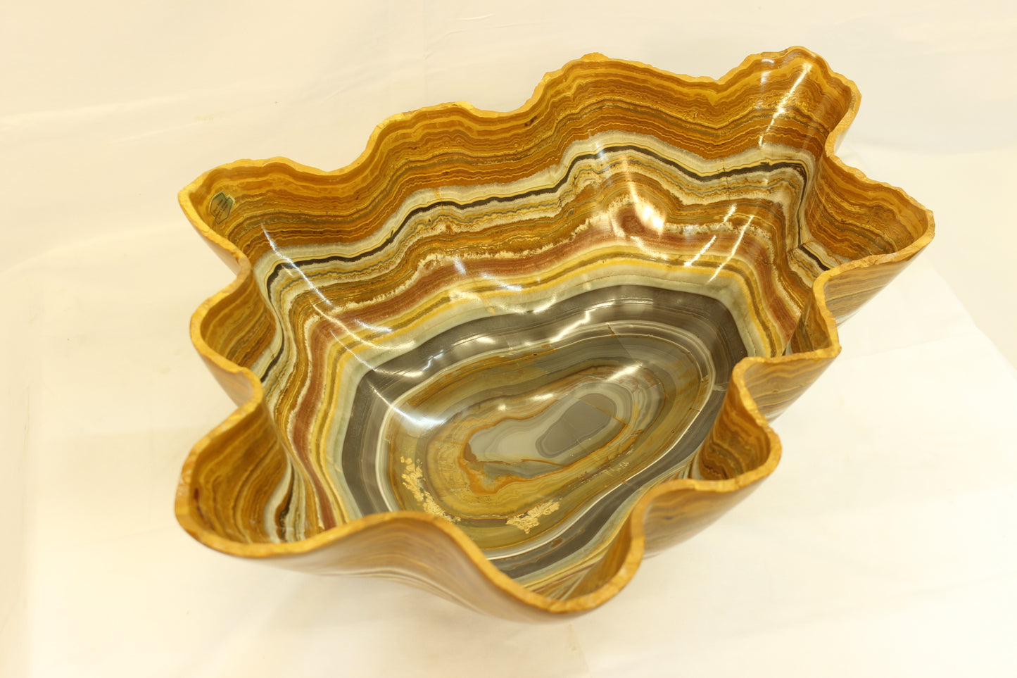 Orange Galaxy Onyx Centerpiece