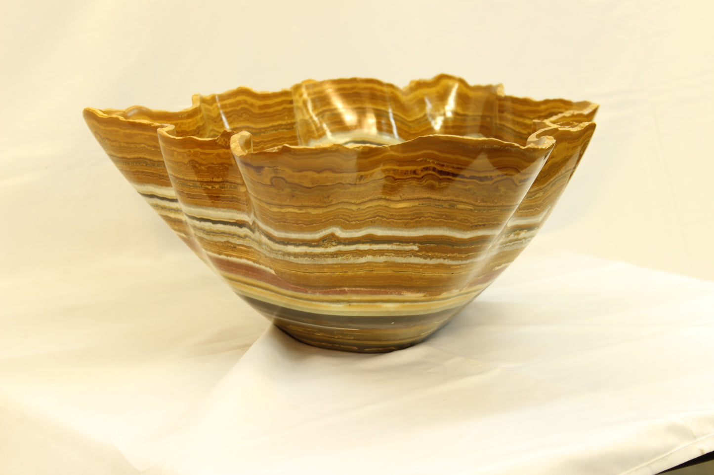 Orange Galaxy Onyx Centerpiece
