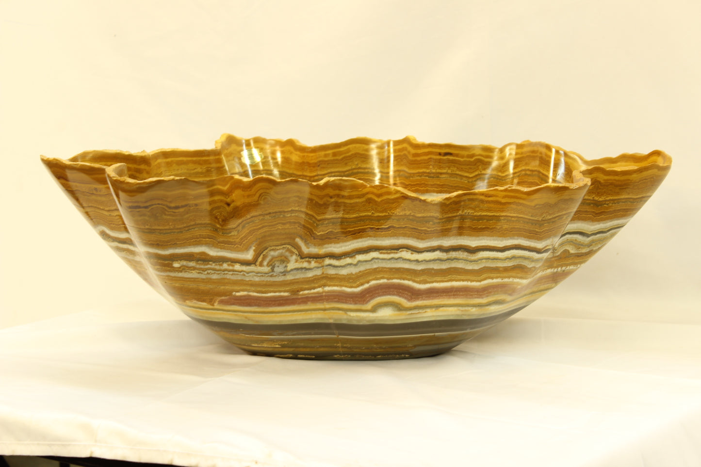 Orange Galaxy Onyx Centerpiece