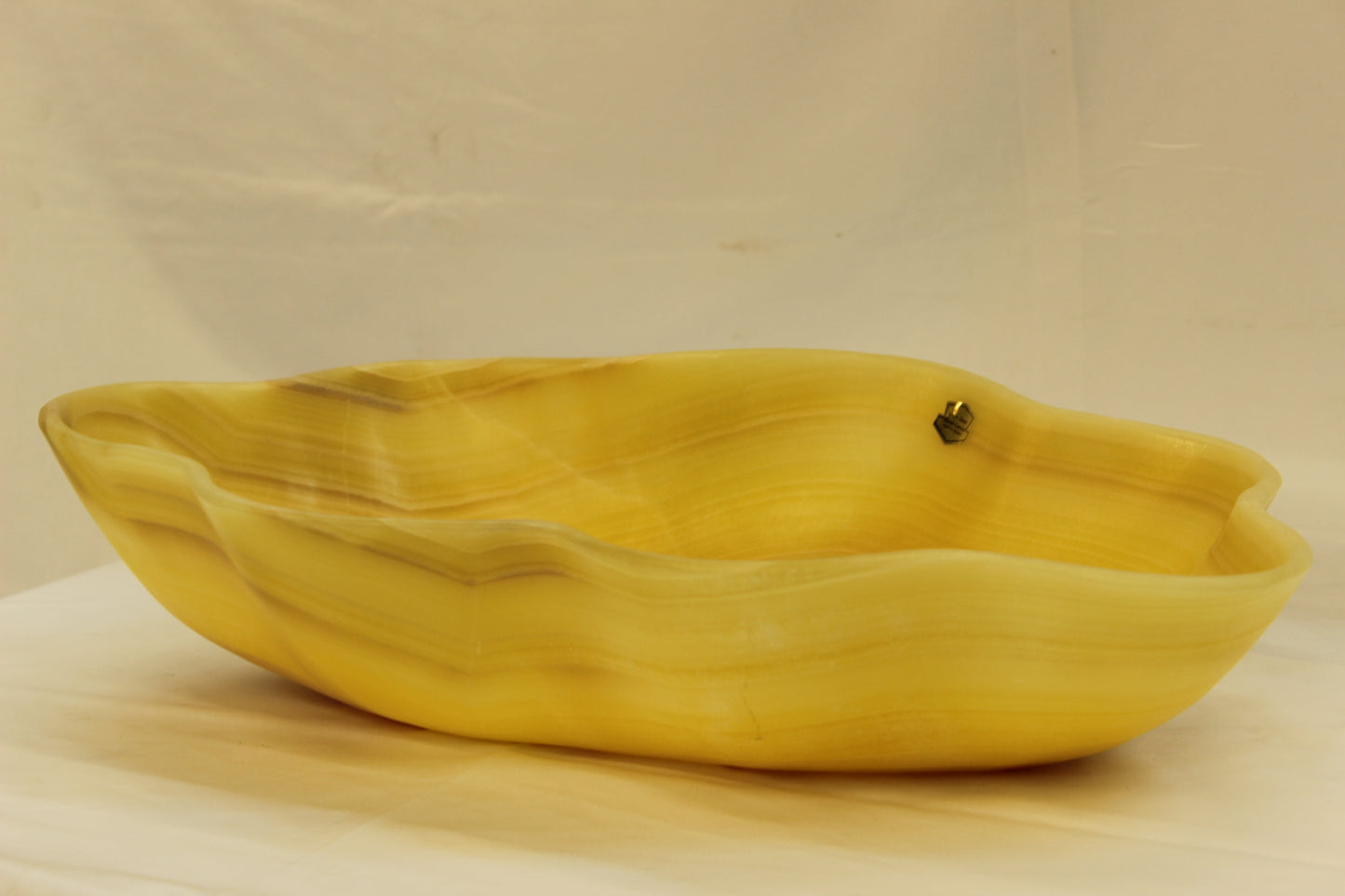 Yellow Sahara Onyx Centerpiece