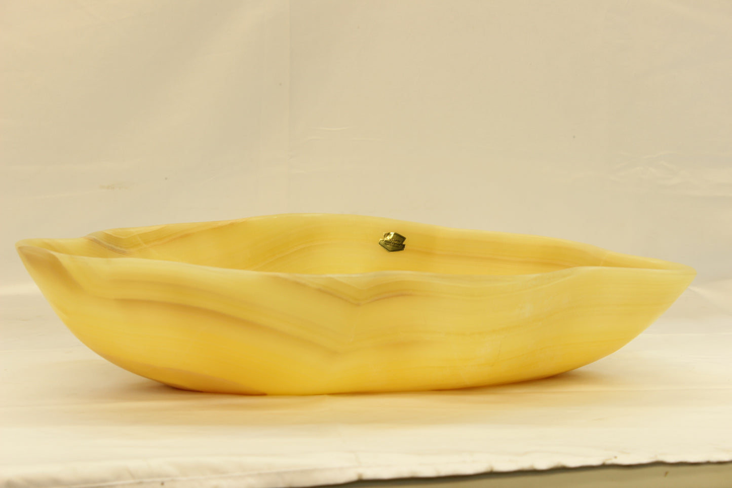 Yellow Sahara Onyx Centerpiece