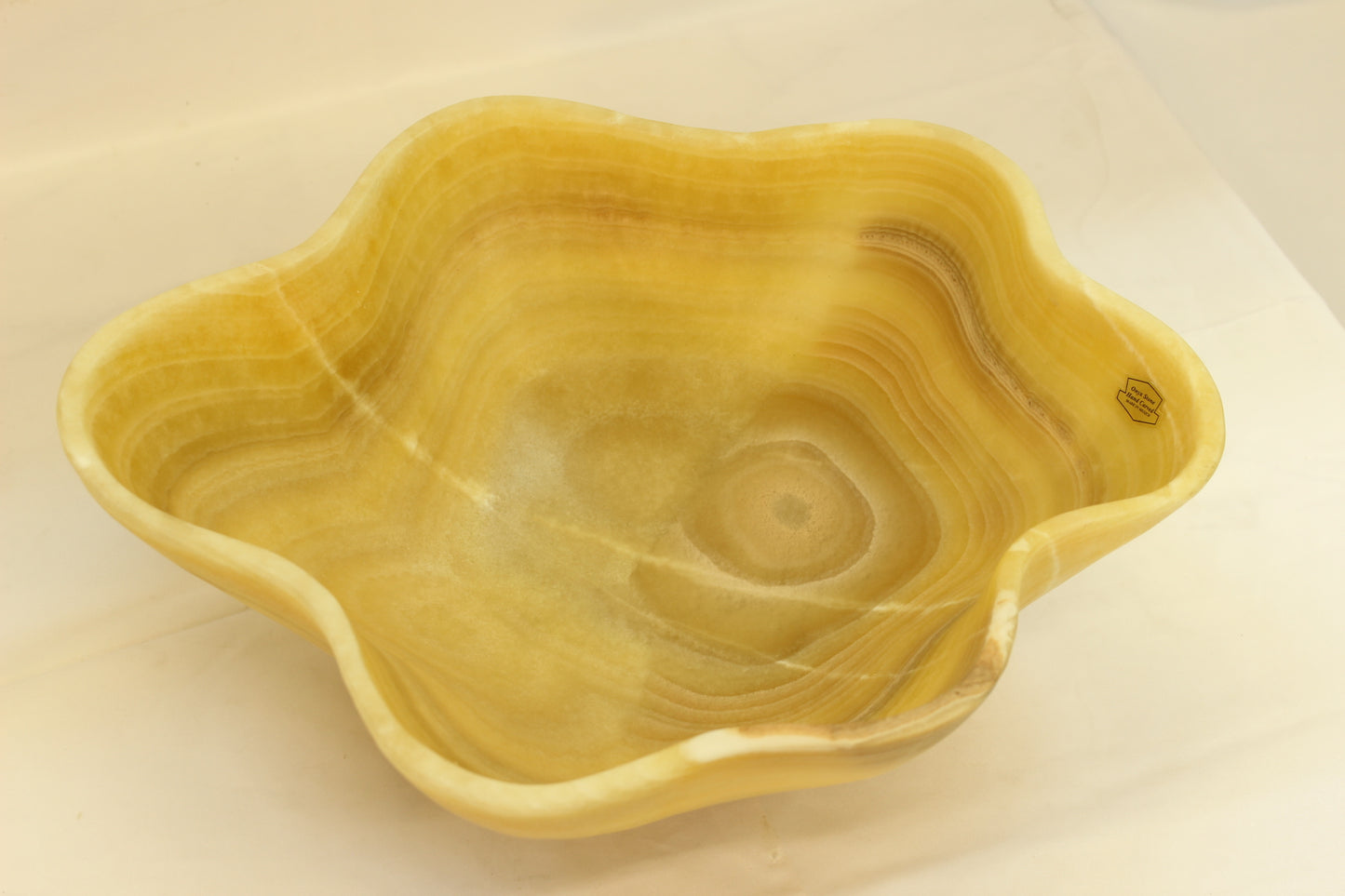 Blonde Camel Onyx Centerpiece