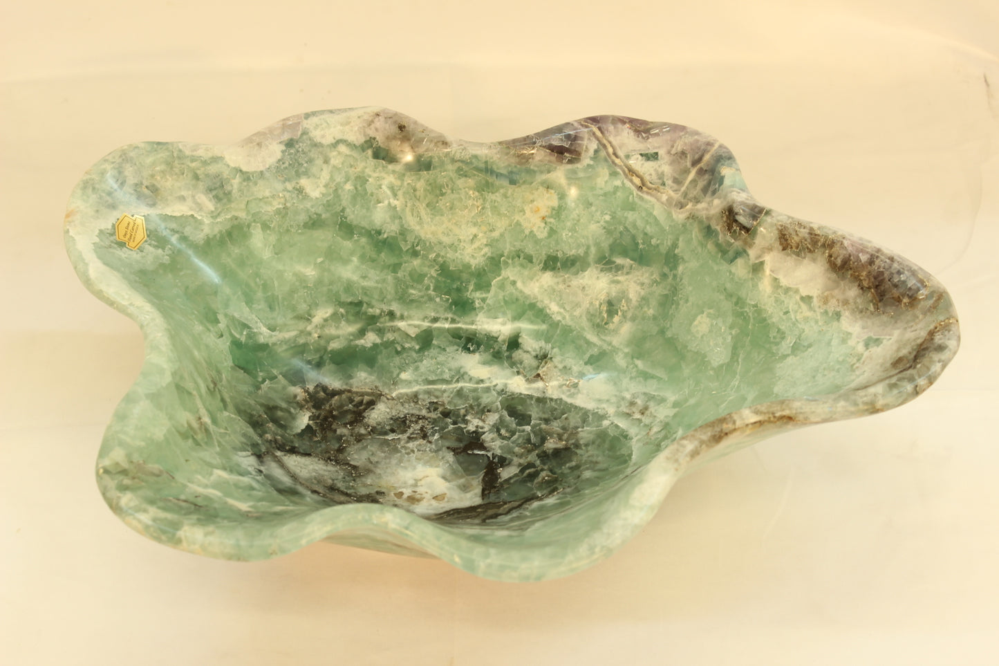 Green Aurora Fluorite Centerpiece