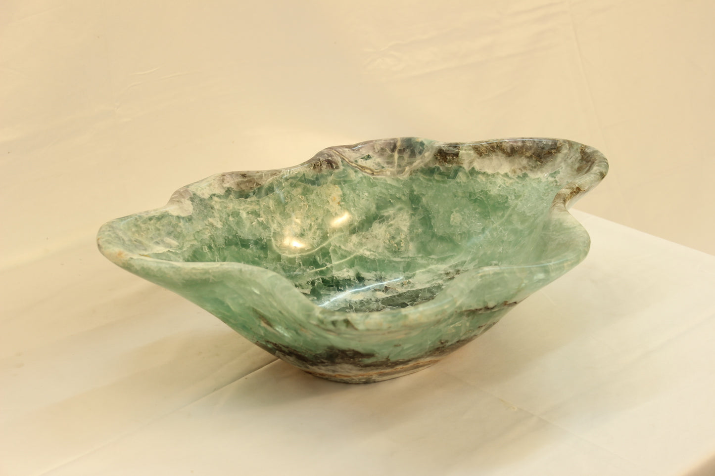 Green Aurora Fluorite Centerpiece