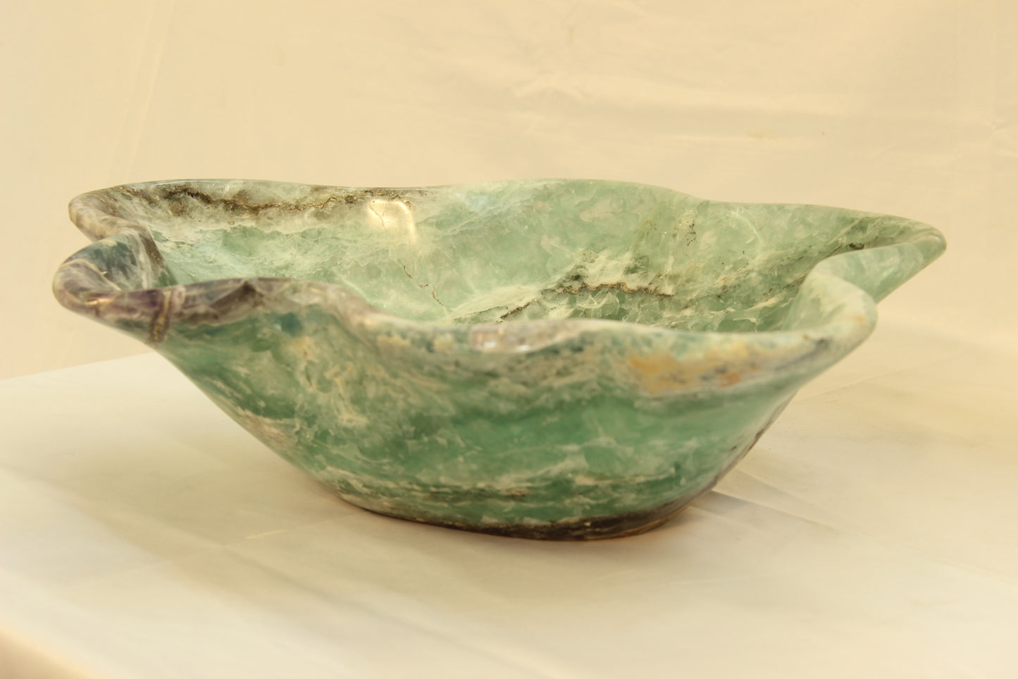 Green Aurora Fluorite Centerpiece
