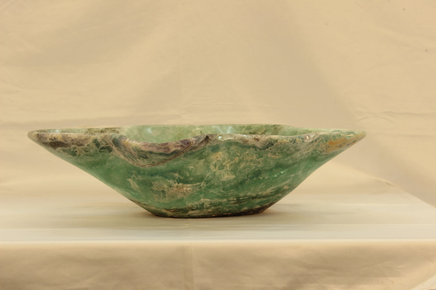Green Aurora Fluorite Centerpiece