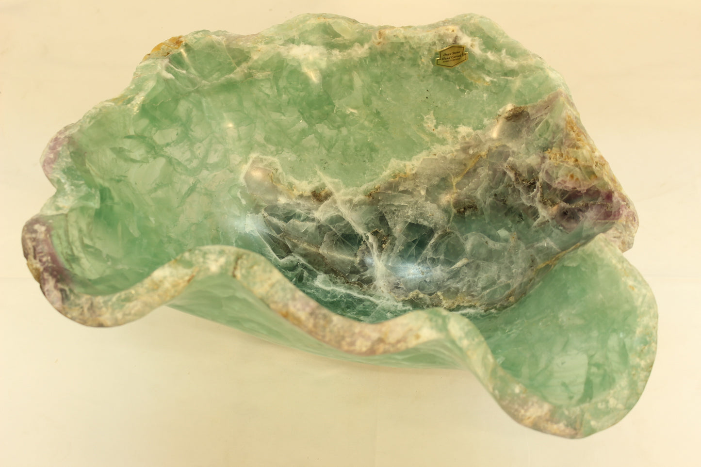 Green Nebulae Fluorite Centerpiece