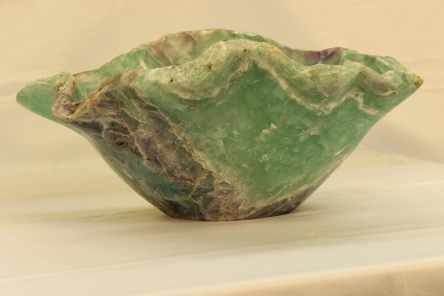 Green Nebulae Fluorite Centerpiece
