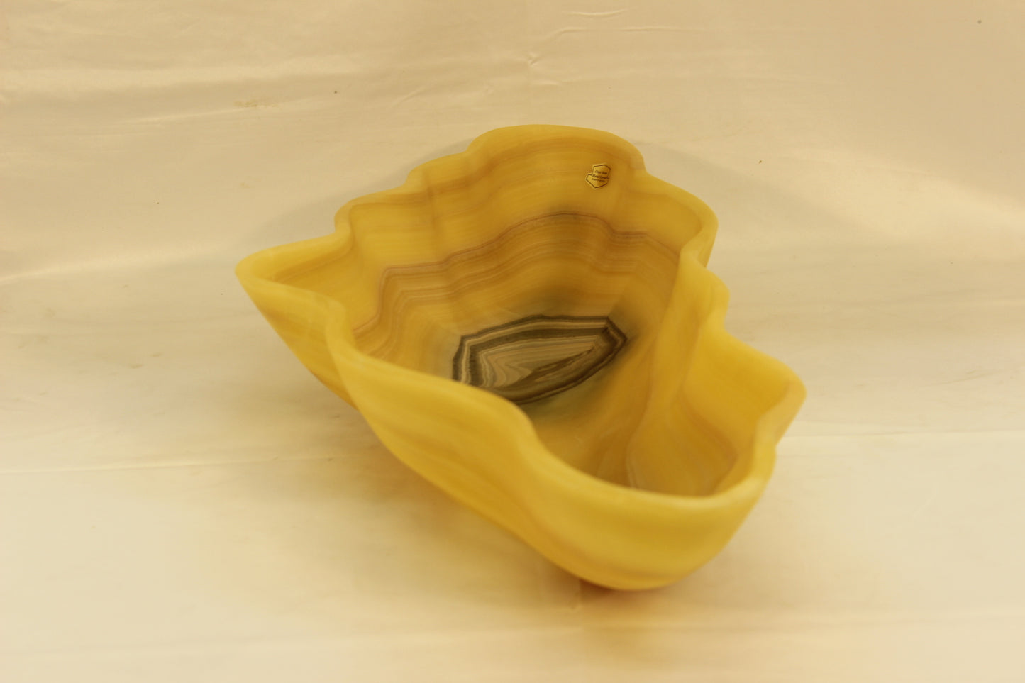 Golden River Onyx Centerpiece