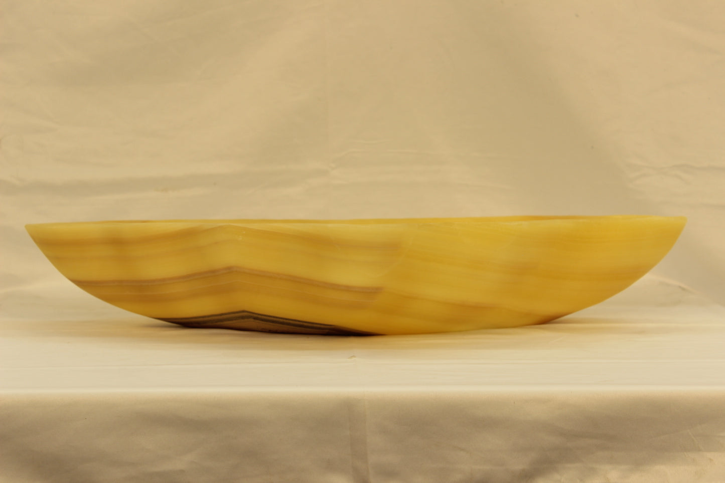 Golden River Onyx Centerpiece