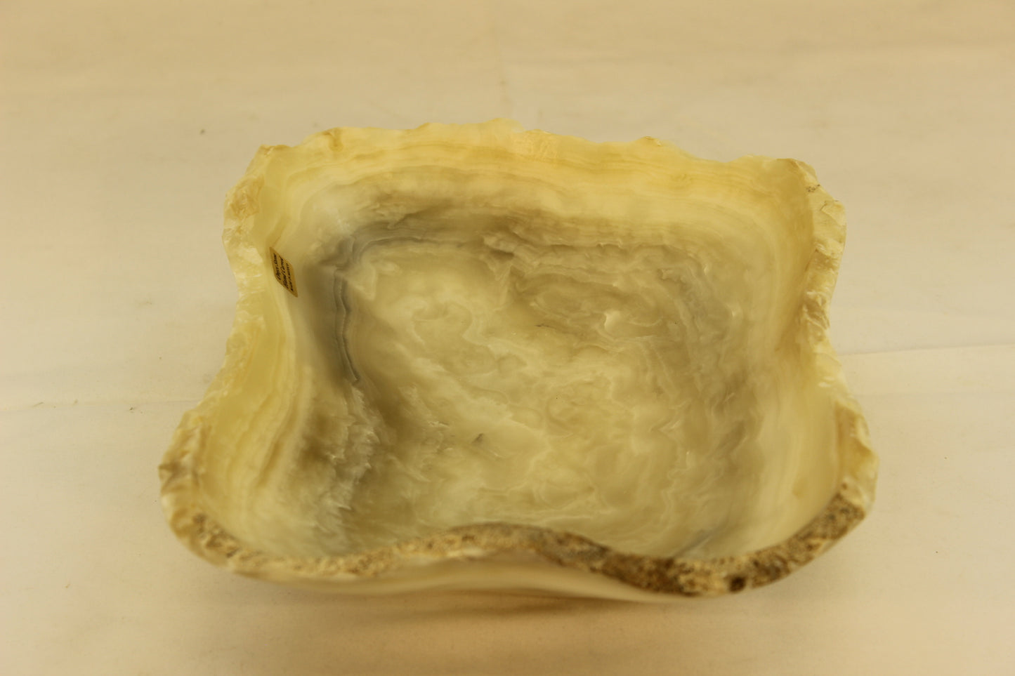 White Small Onyx Centerpiece