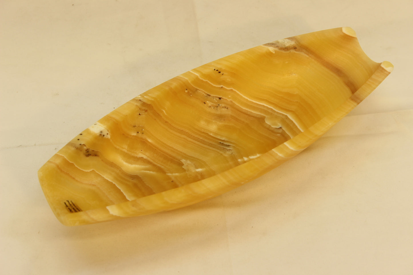 Yellow Sand Onyx Sandal Tray