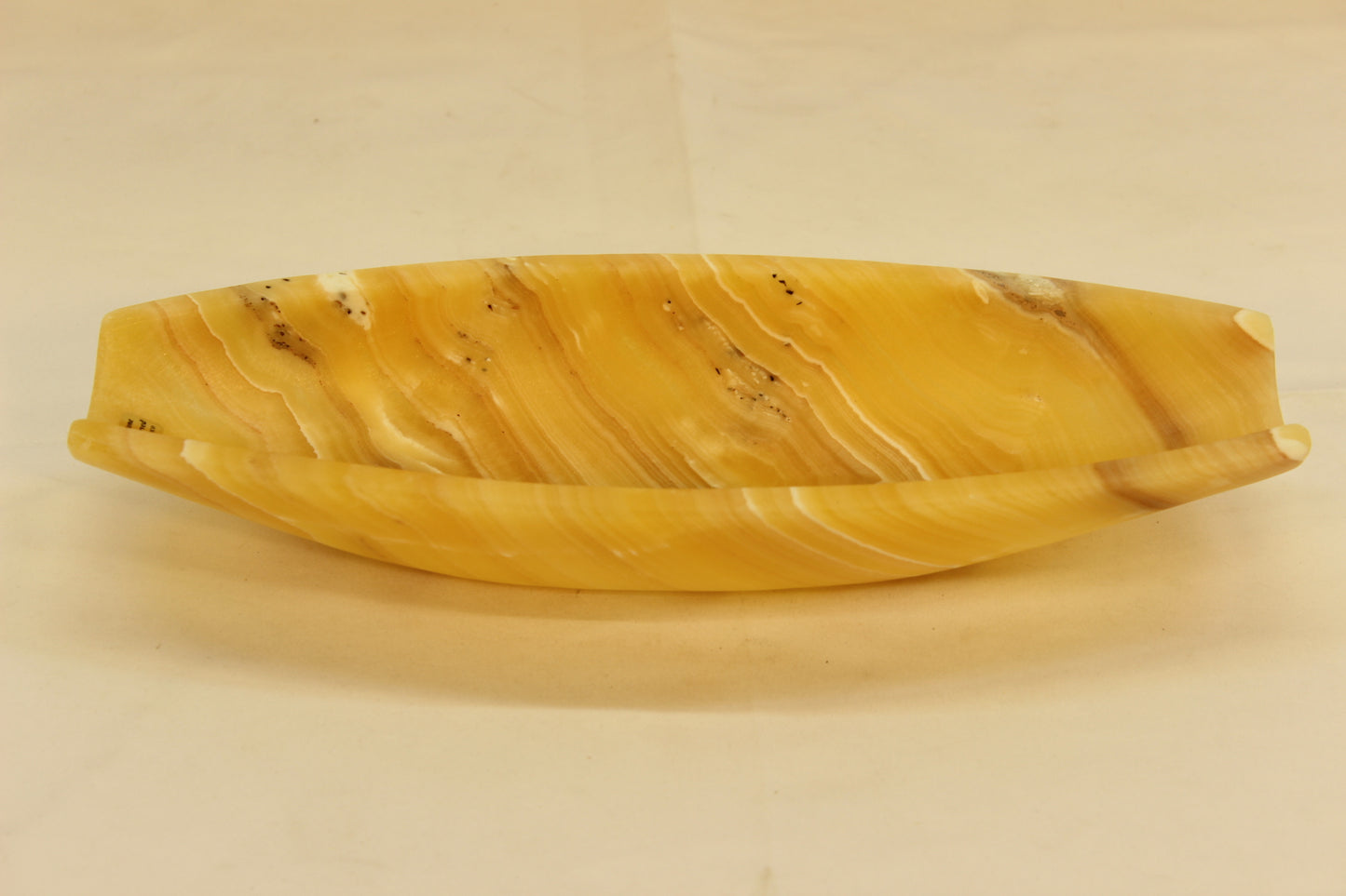 Yellow Sand Onyx Sandal Tray