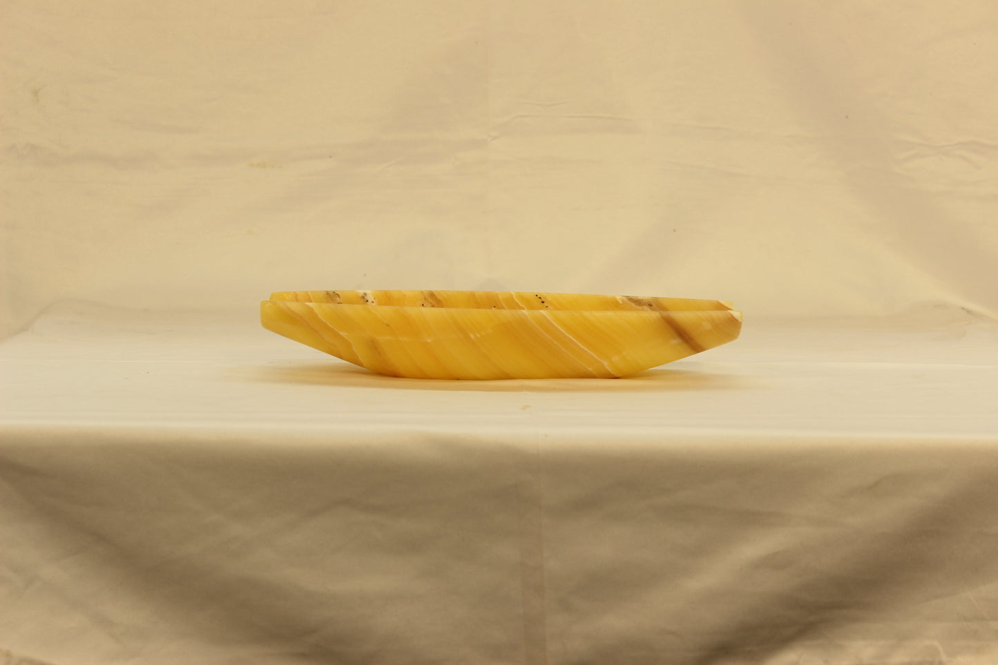 Yellow Sand Onyx Sandal Tray