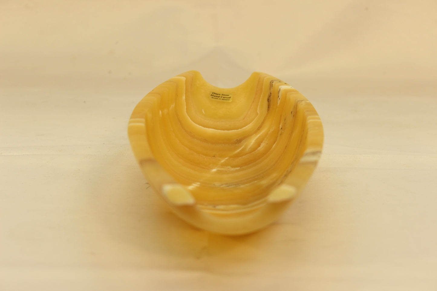 Yellow Sand Onyx Sandal Tray