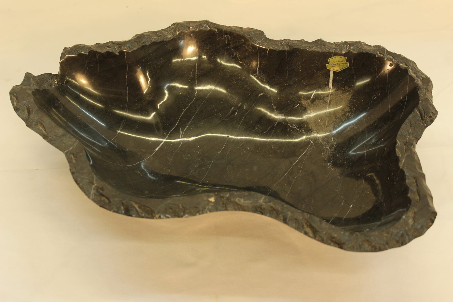 Black Sea Marble Centerpiece
