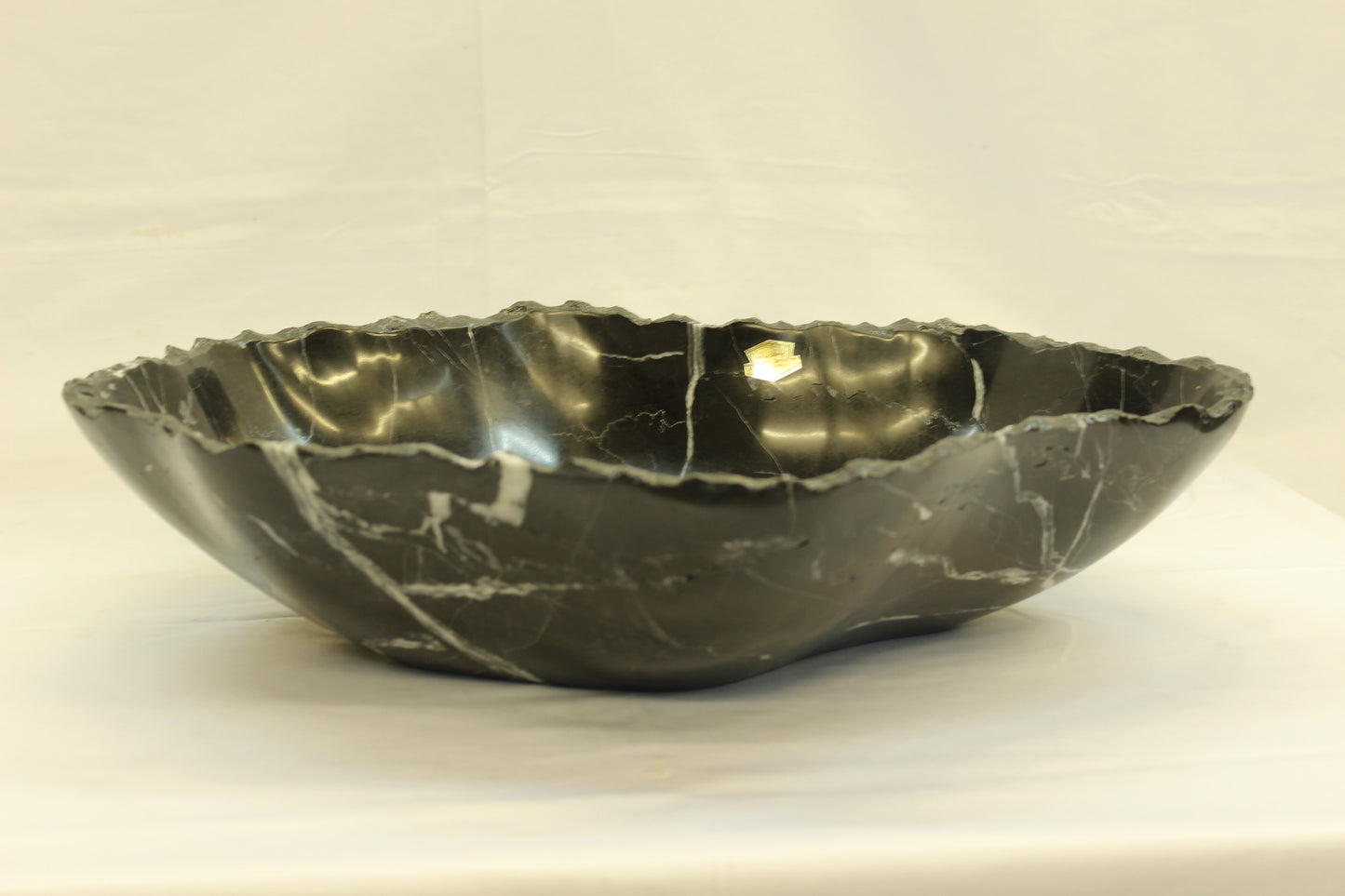 Black Pearl Marble Centerpiece