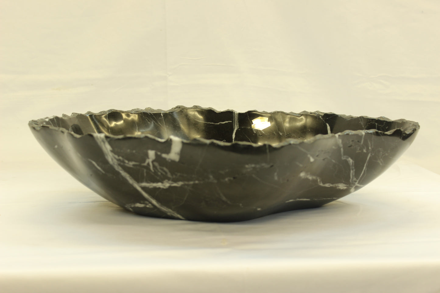 Black Pearl Marble Centerpiece