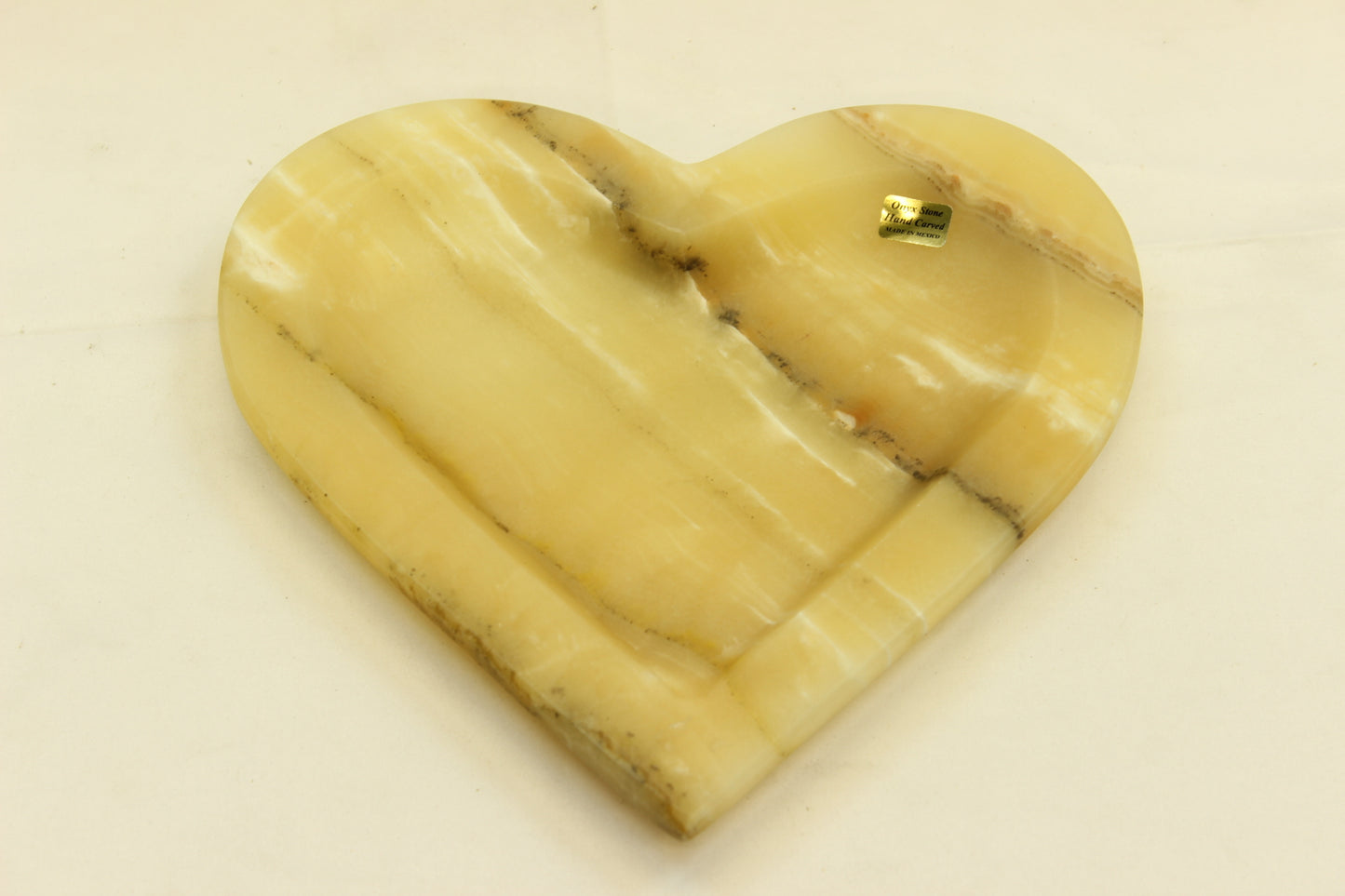 Orange&Beige Heart Shape Tray
