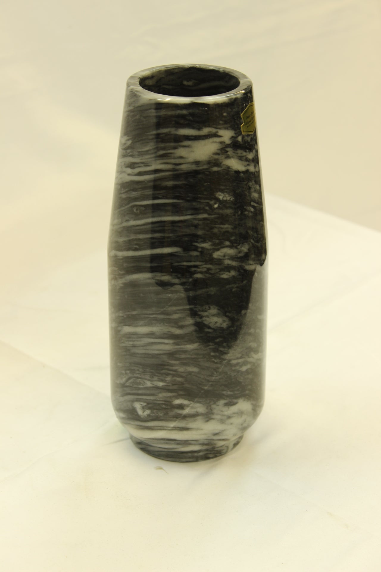 Black Marble Vase