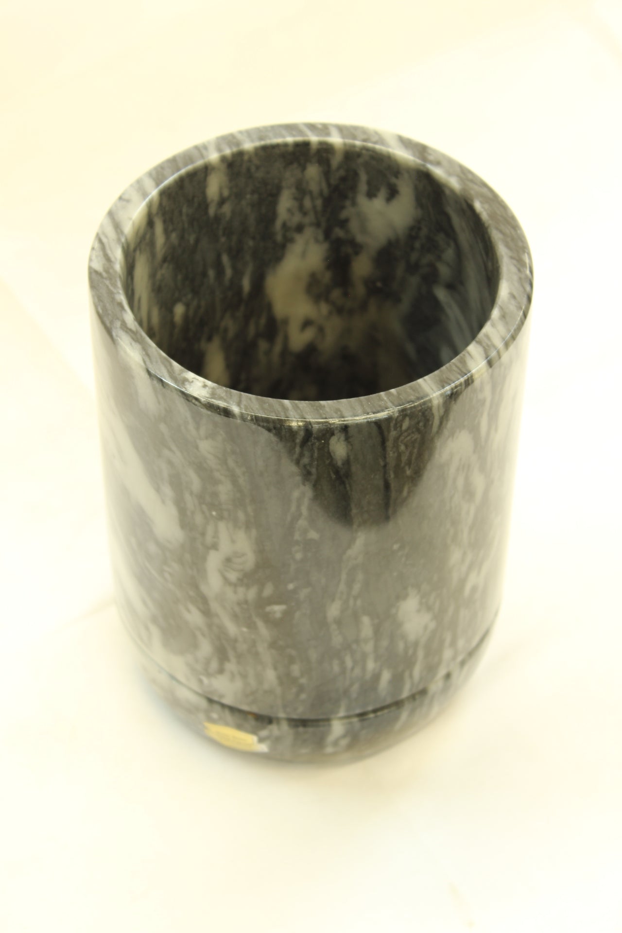 Black Marble Wine Chiller Vase