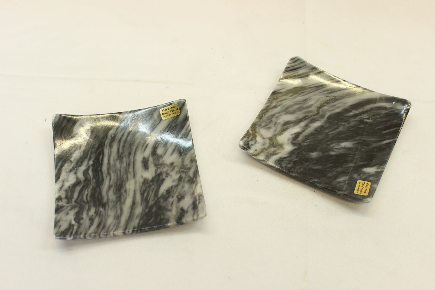 Black Marble Coaster-Tray