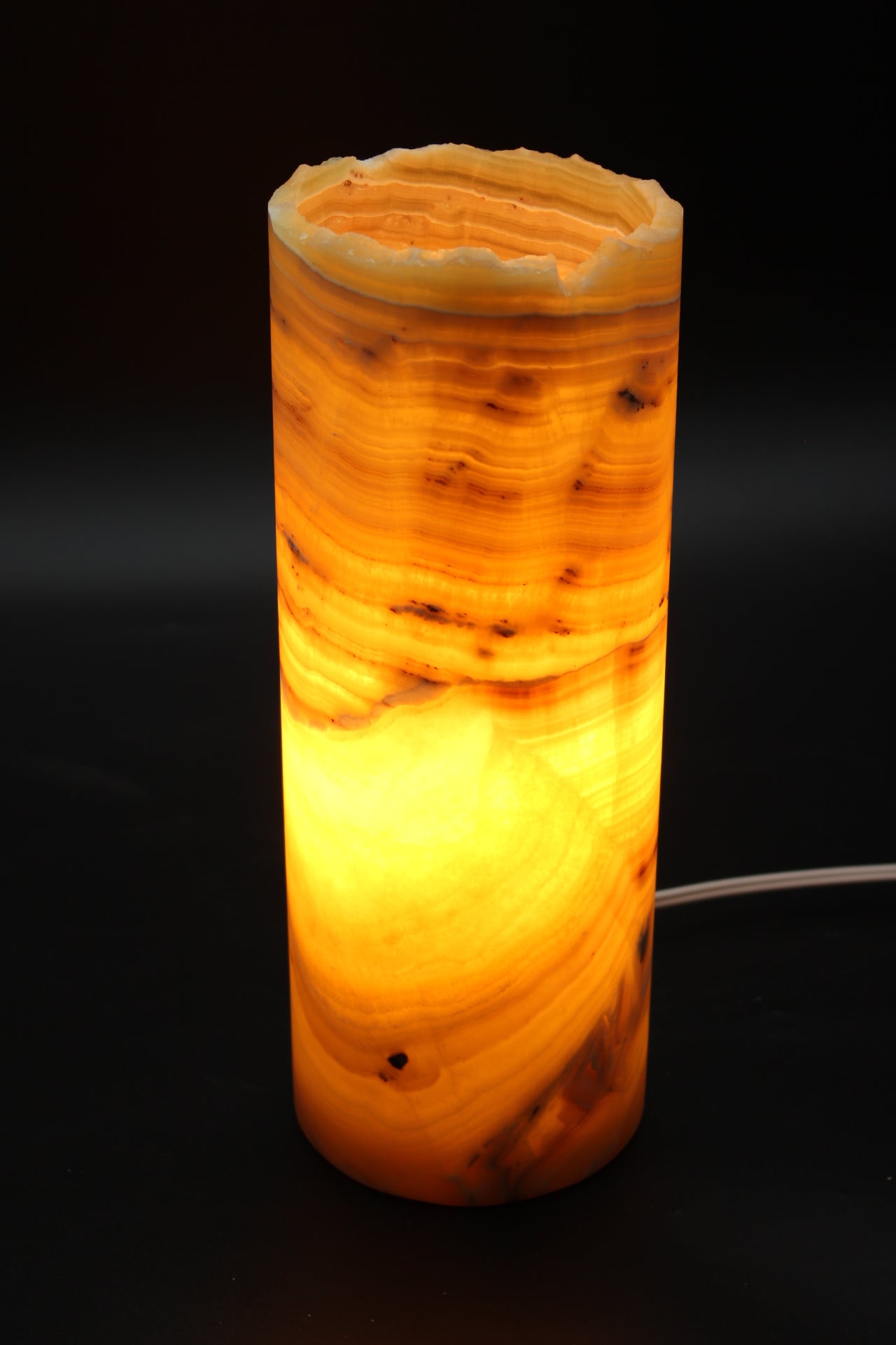 Heat Wave Onyx Lamp