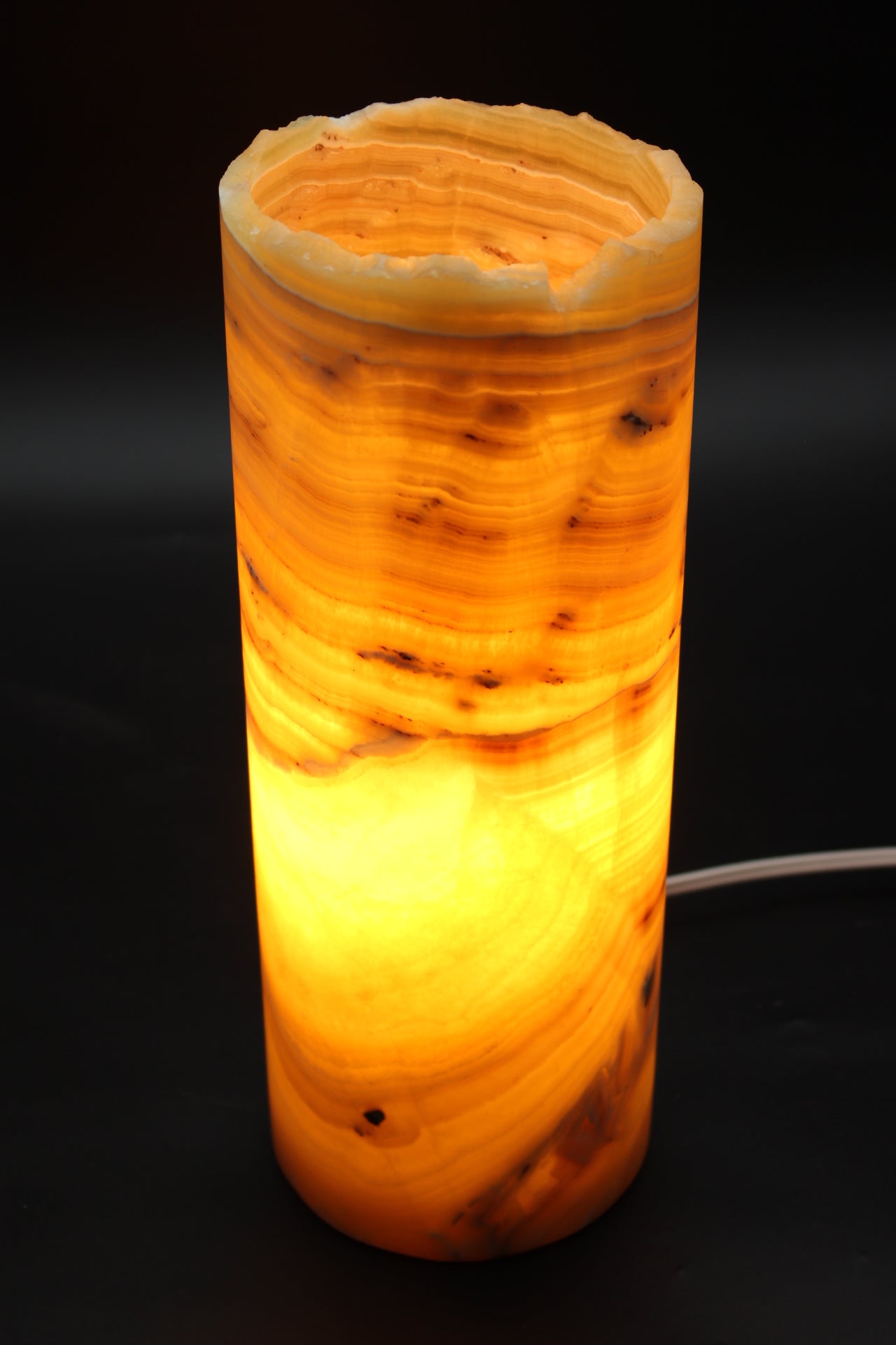 Heat Wave Onyx Lamp