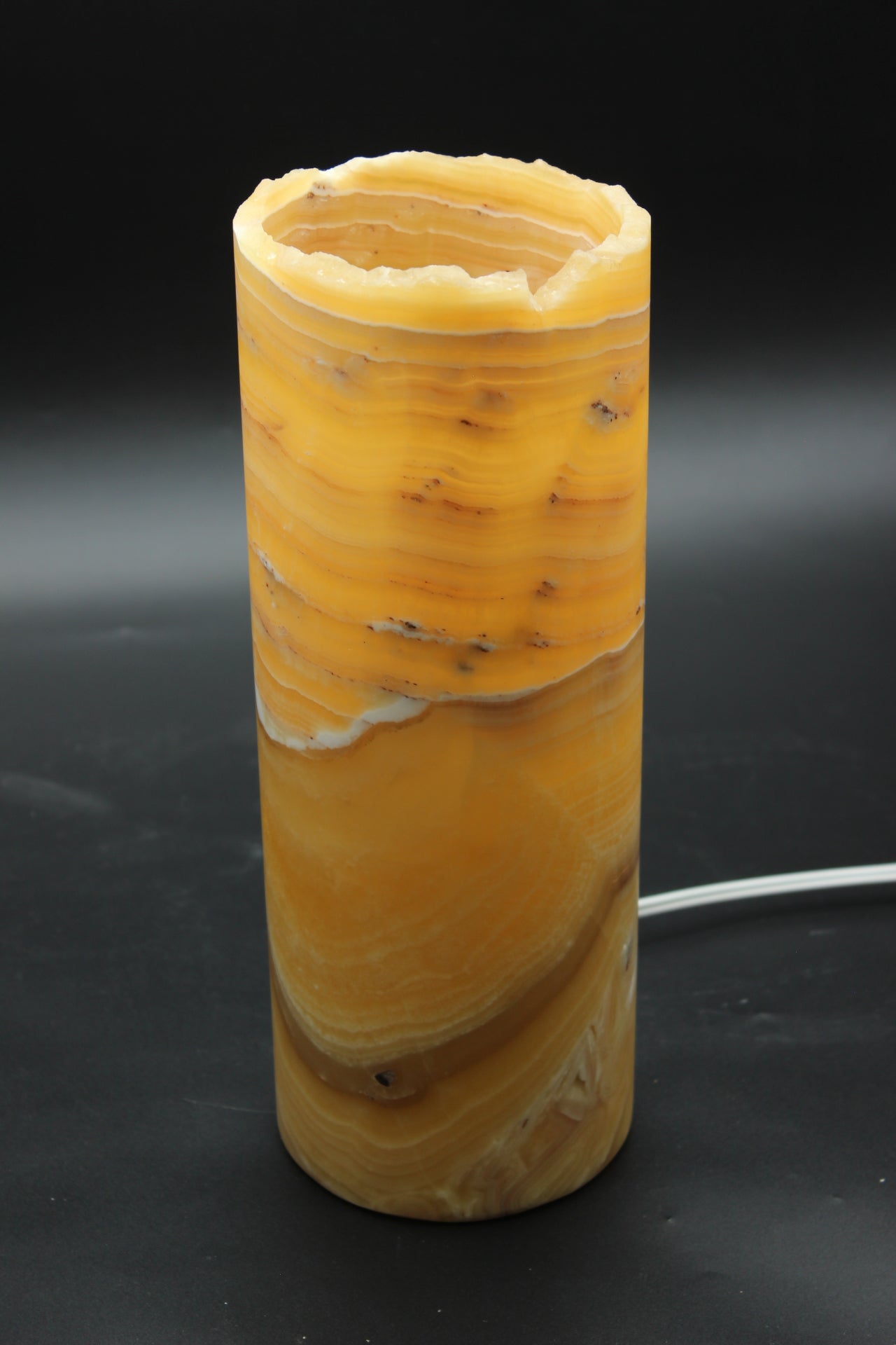 Heat Wave Onyx Lamp