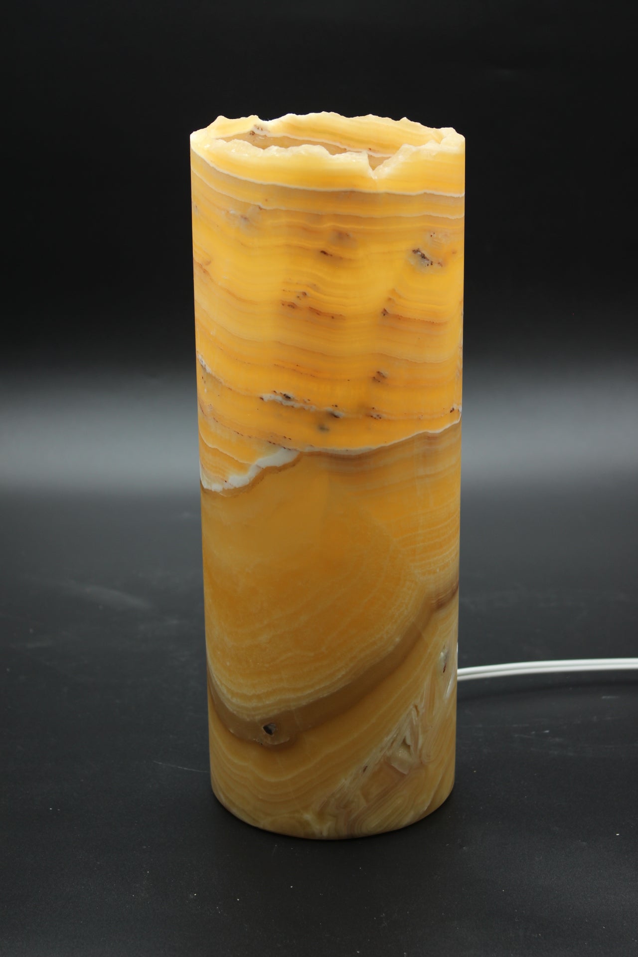 Heat Wave Onyx Lamp