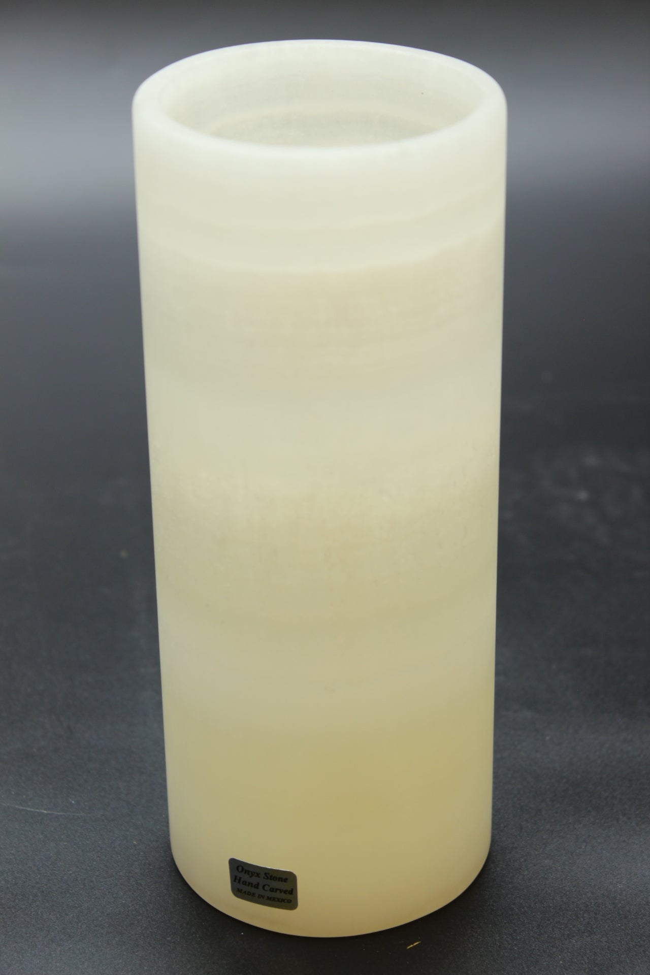 Beige Small Onyx Vase