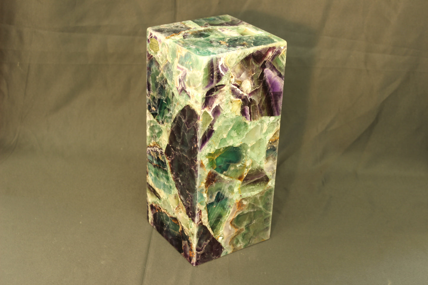 Emerald Galaxy Fluorite Lamp