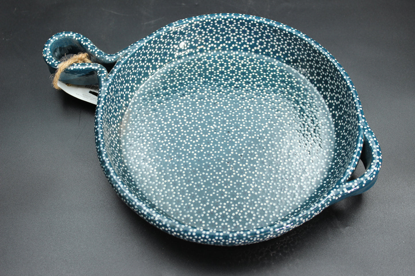 8" Baltic Blue Clay Frying Pan
