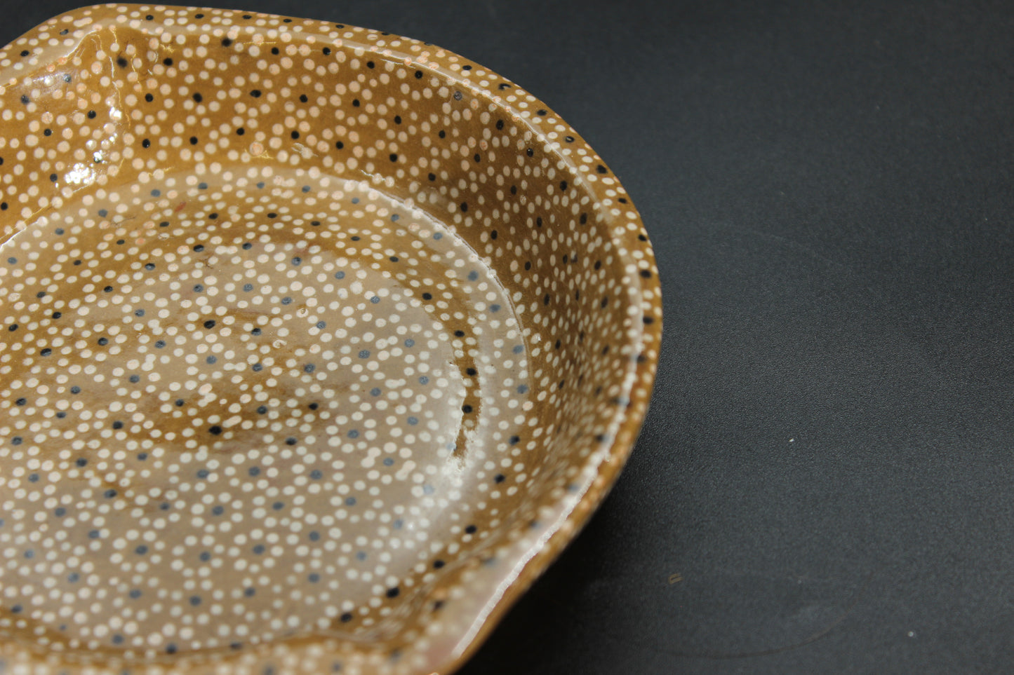 4" Mustard Clay Mini Frying Pan