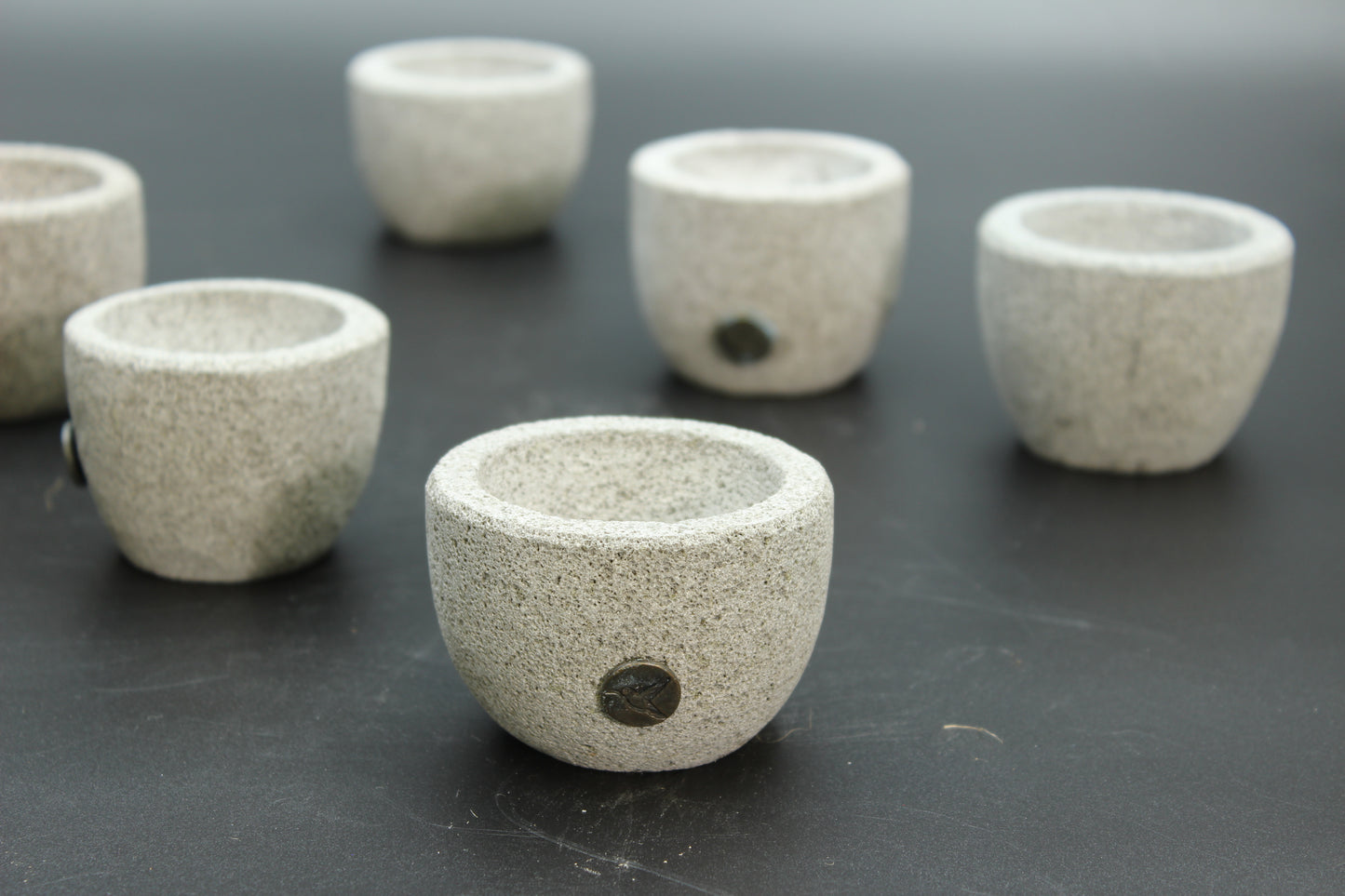 2oz Volcanic Stone Tequilero (Set of 2)