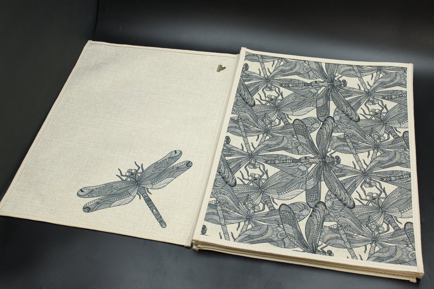 Hemp Dragonfly Placemat Set (Set of 6)